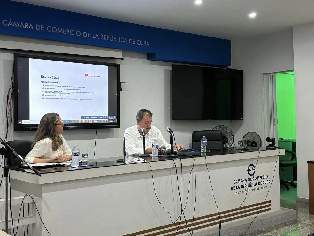 IMASDI PRESENTA SUS EXPERIENCIAS CON INVERSORES EXTRANJEROS EN LA CÁMARA DE COMERCIO DE CUBA